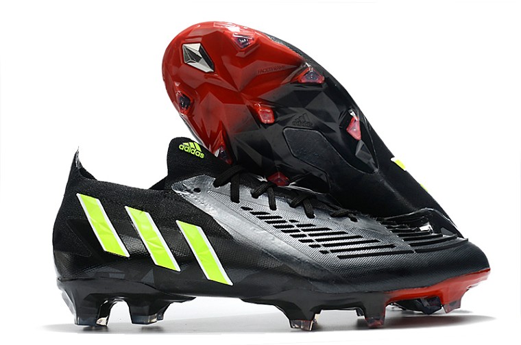 Adidas Predator Edge.1 Low FG - noir vert